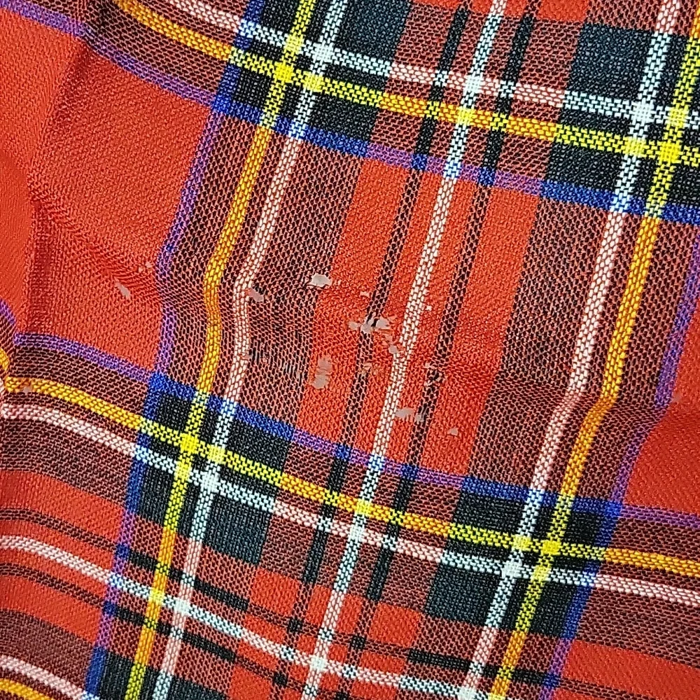 Highland Home Industries tartan scarf